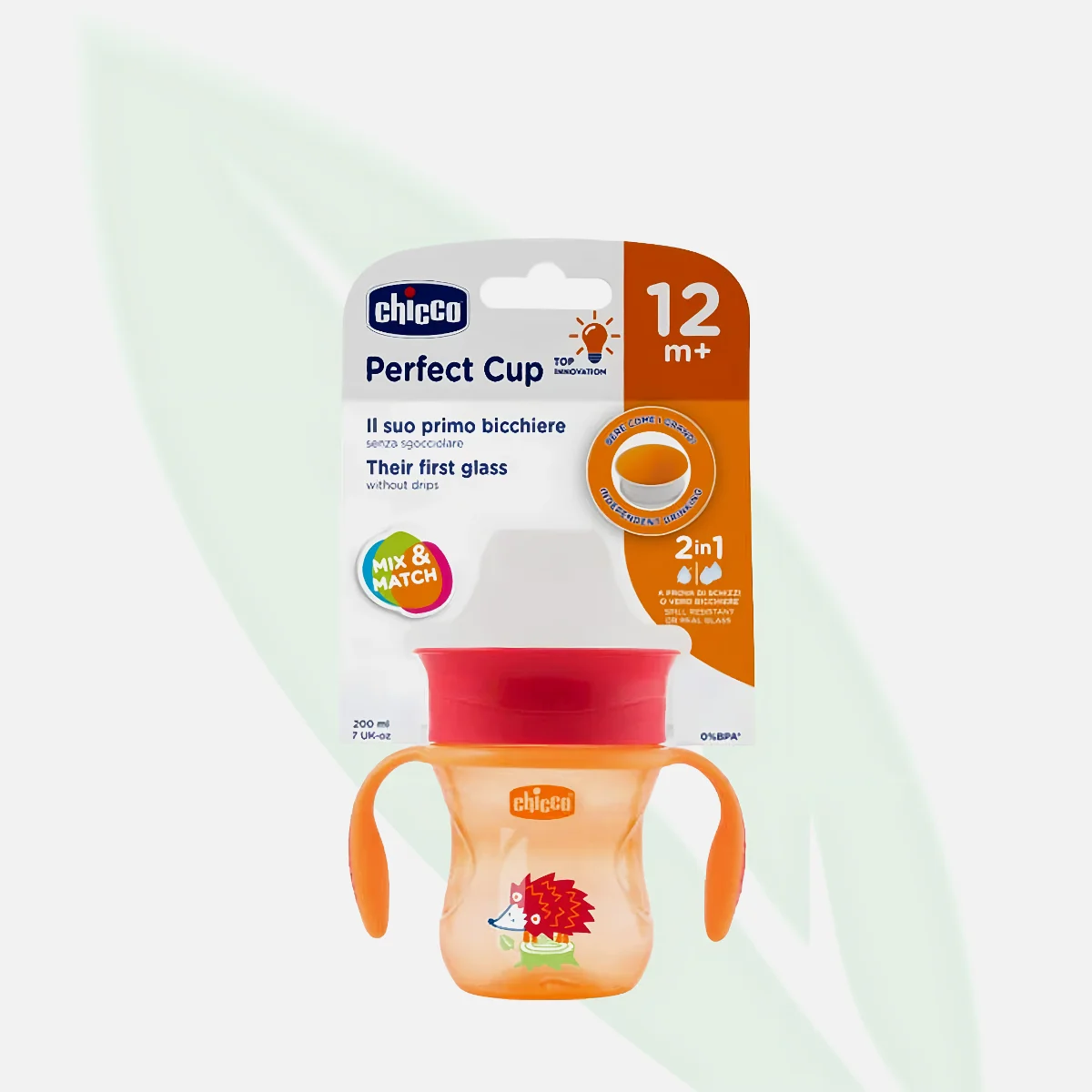 CHICCO Perfect Cup 360° Spill-Free Training Cup 12M+ 200ml