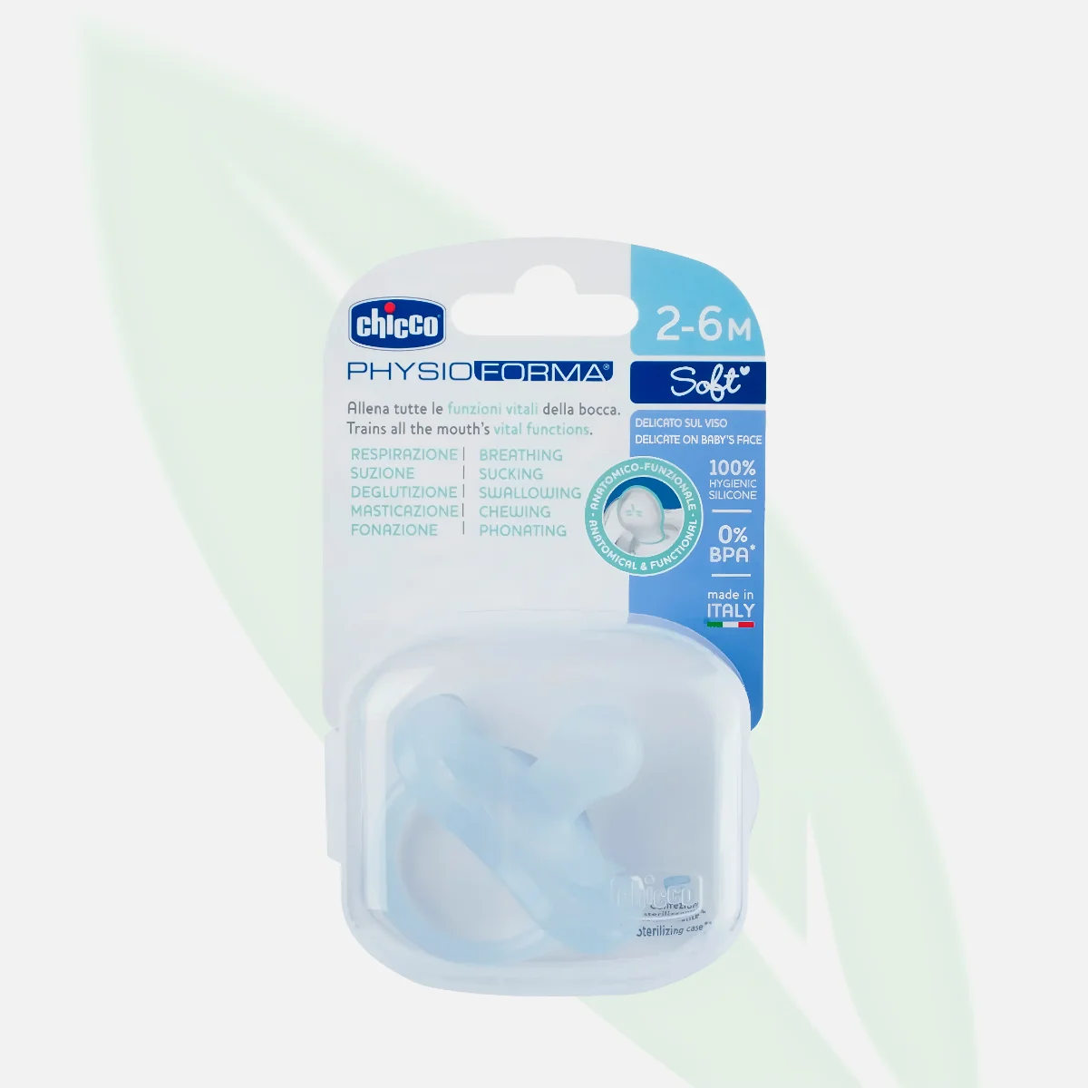 CHICCO PhysioForma Orthodontic Silicone Pacifier 2-6m