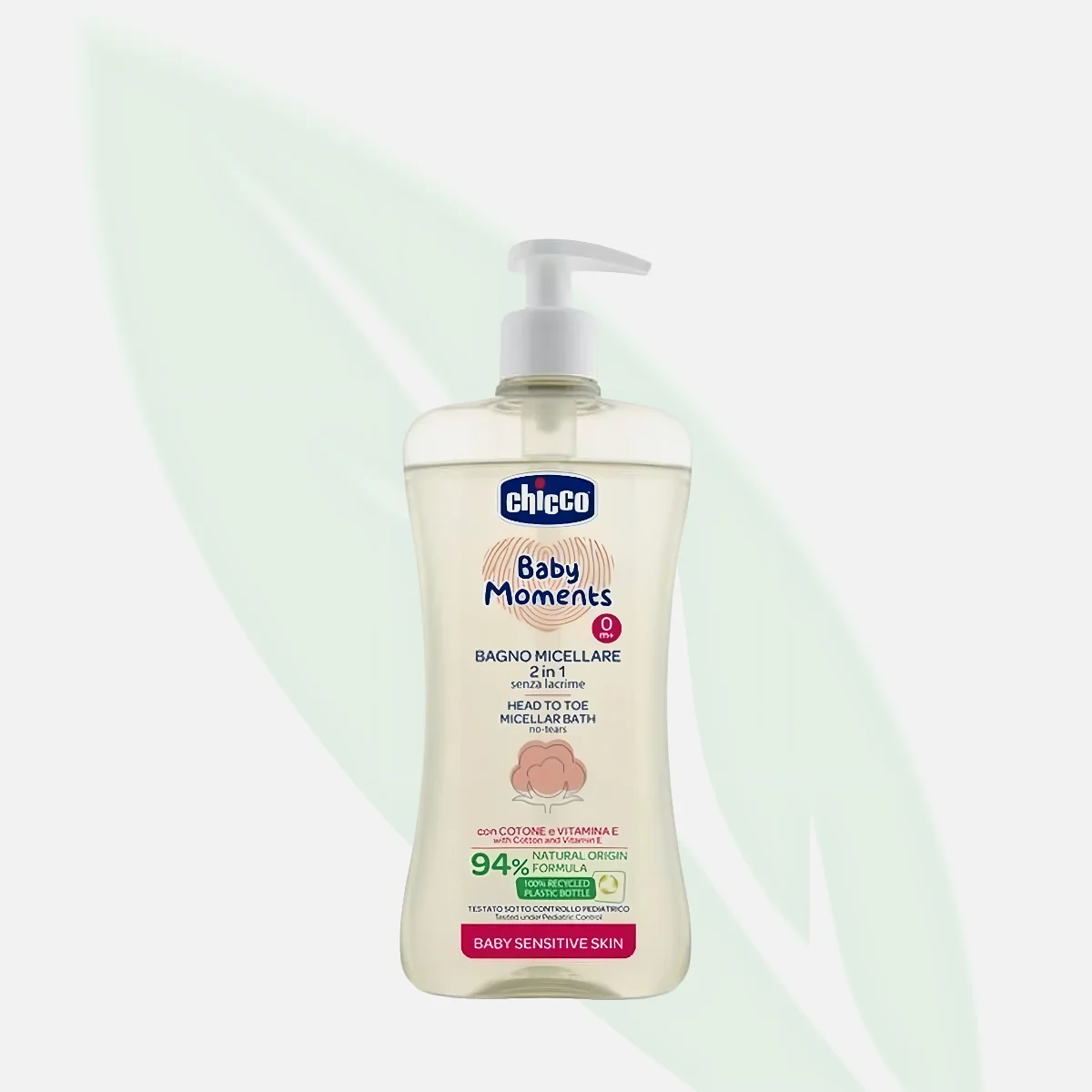CHICCO Baby Moments 2-in-1 Micellar Bath 500ml