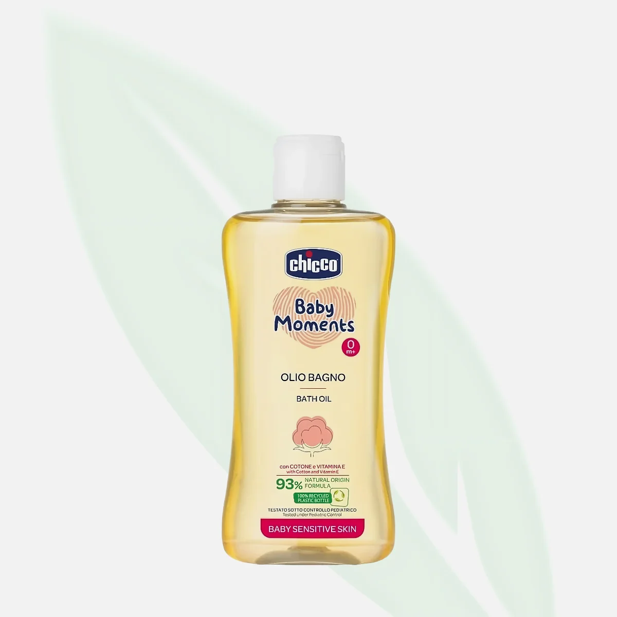 CHICCO Baby Moments Sensitive Skin Massage Oil 200ml