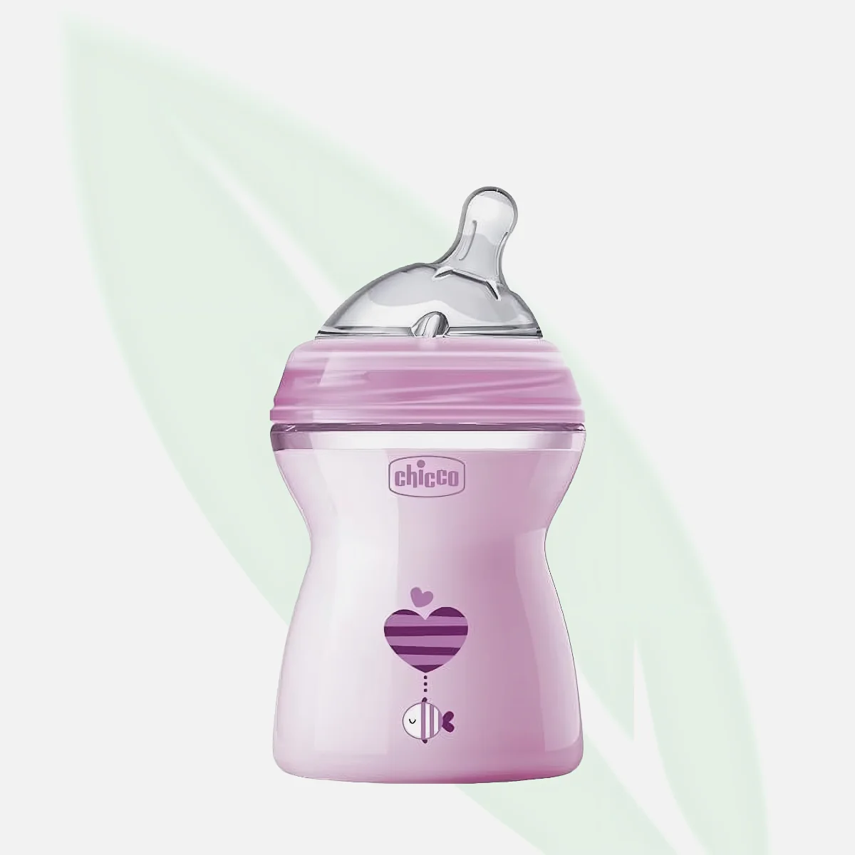 CHICCO Natural Feeling Anti-Colic Feeding Bottle Girl 250ml 2m+ CHICCO Natural Feeling Anti-Colic Feeding Bottle Girl 250ml 2m+
