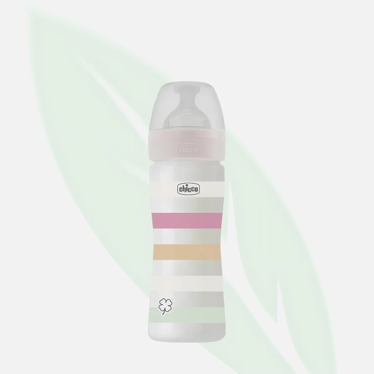 CHICCO Well-Being Feeding Bottle Medium Flow White Silicone Teat 2M+ 250ml CHICCO Well-Being Feeding Bottle Medium Flow White Silicone Teat 2M+ 250ml