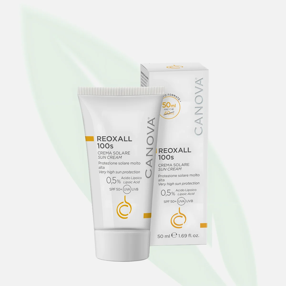 CANOVA Rexall 100 Sun Cream SPF50+ 50ml