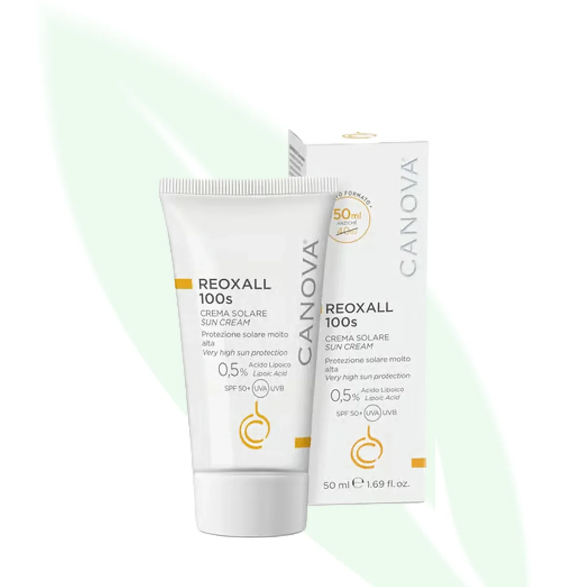 CANOVA Reoxall 100S Photoprotection Fluid SPF50+ 50ml