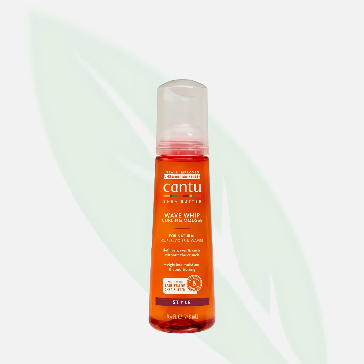 CANTU Wave Whip Curling Mousse 248ml CANTU Wave Whip Curling Mousse 248ml