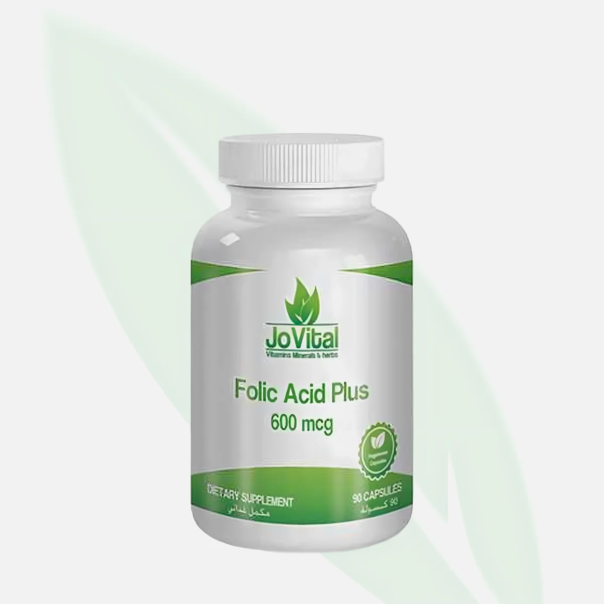 JOVITAL Folic Acid Plus 600mcg 90 Capsules JOVITAL Folic Acid Plus 600mcg 90 Capsules