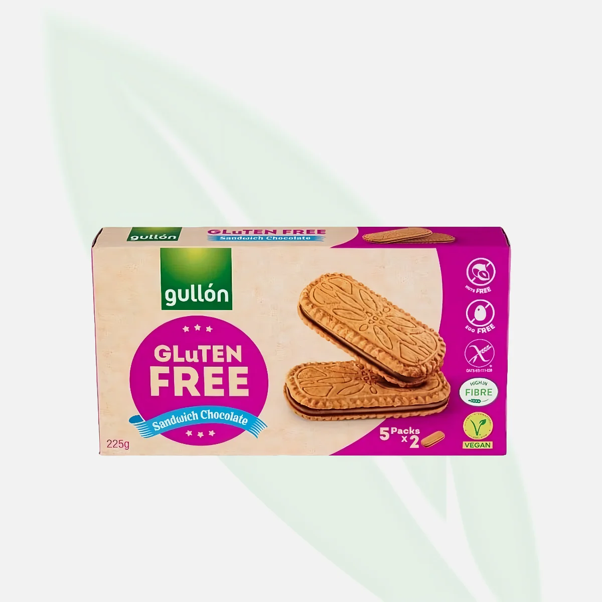 GULLON Gluten Free Chocolate Sandwich Biscuit 225g GULLON Gluten Free Chocolate Sandwich Biscuit 225g