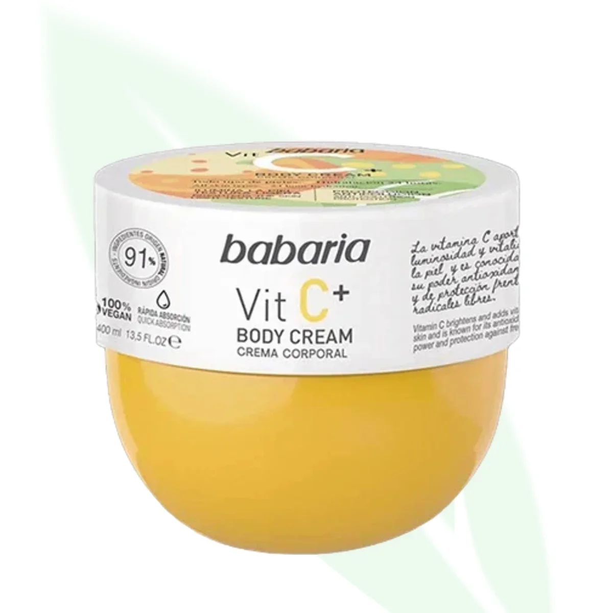 BABARIA Vitamin C Brightening Moisturizing Face Cream 50ml