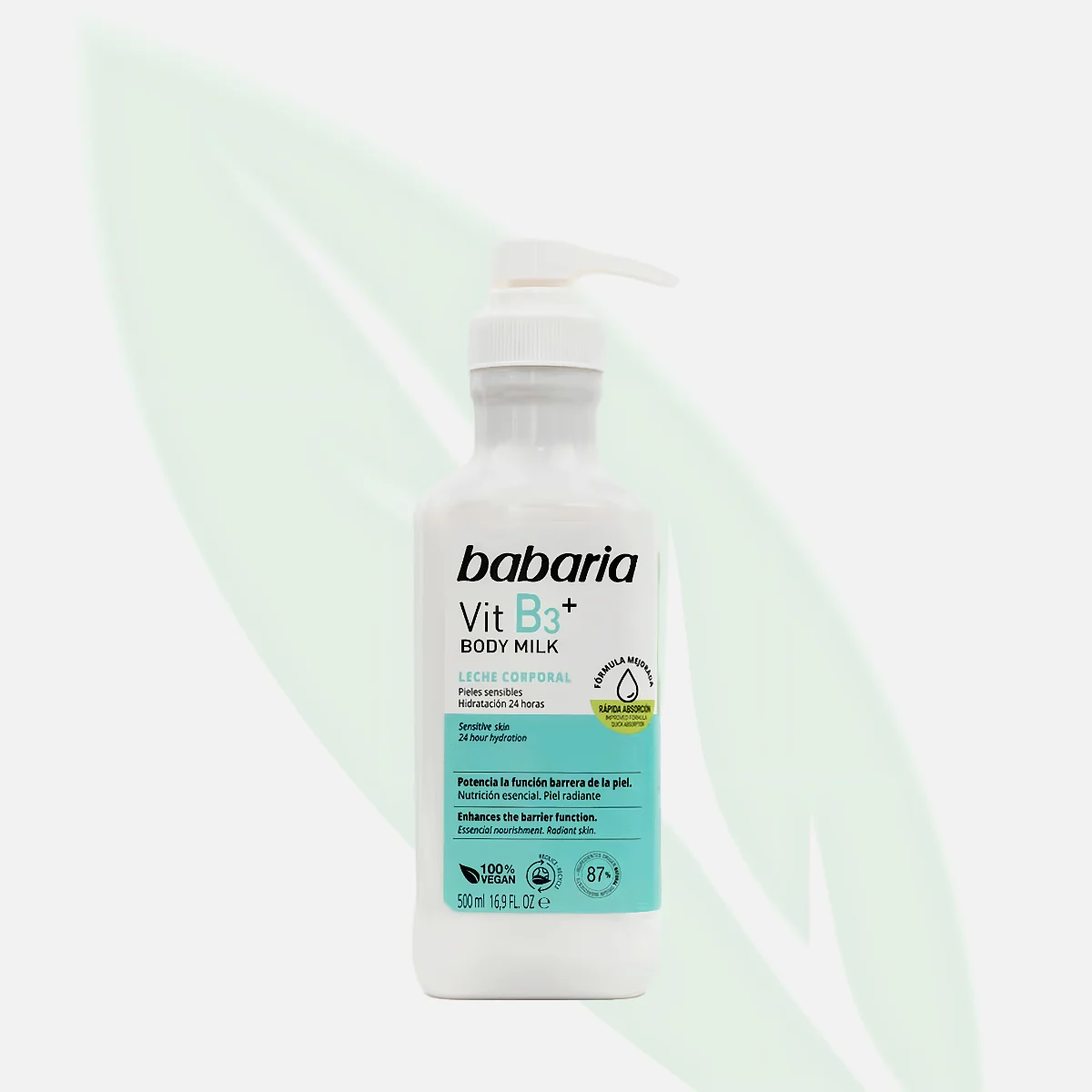 BABARIA Vitamin B3+ Nourishing Body Milk 400ml
