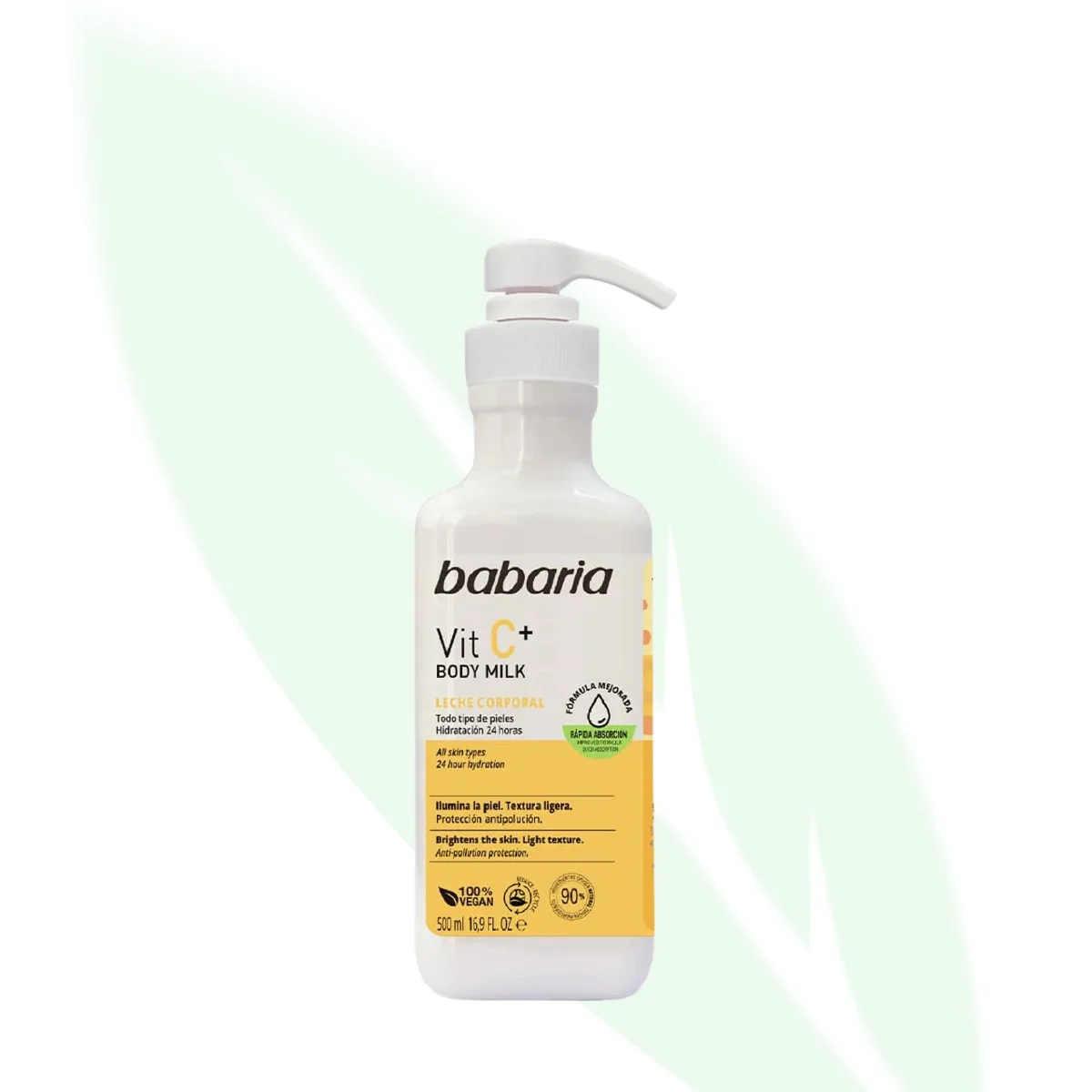 BABARIA Vitamin C+ Brightening Body Milk 500ml