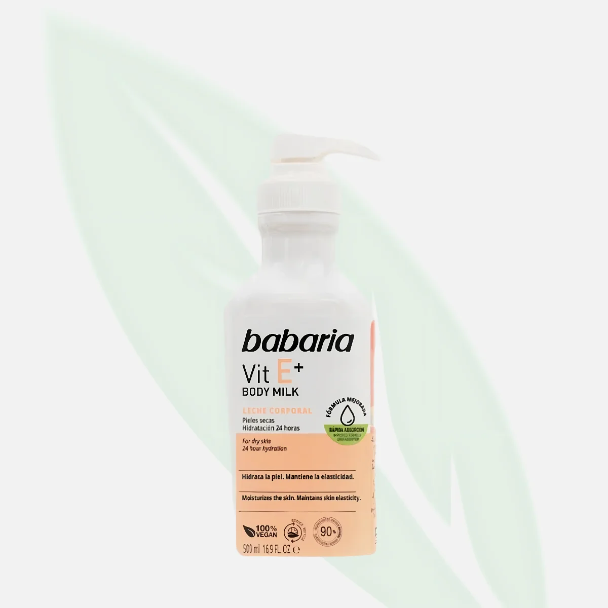 BABARIA Vitamin E+ Sweet Almond Oil Body Milk 500ml