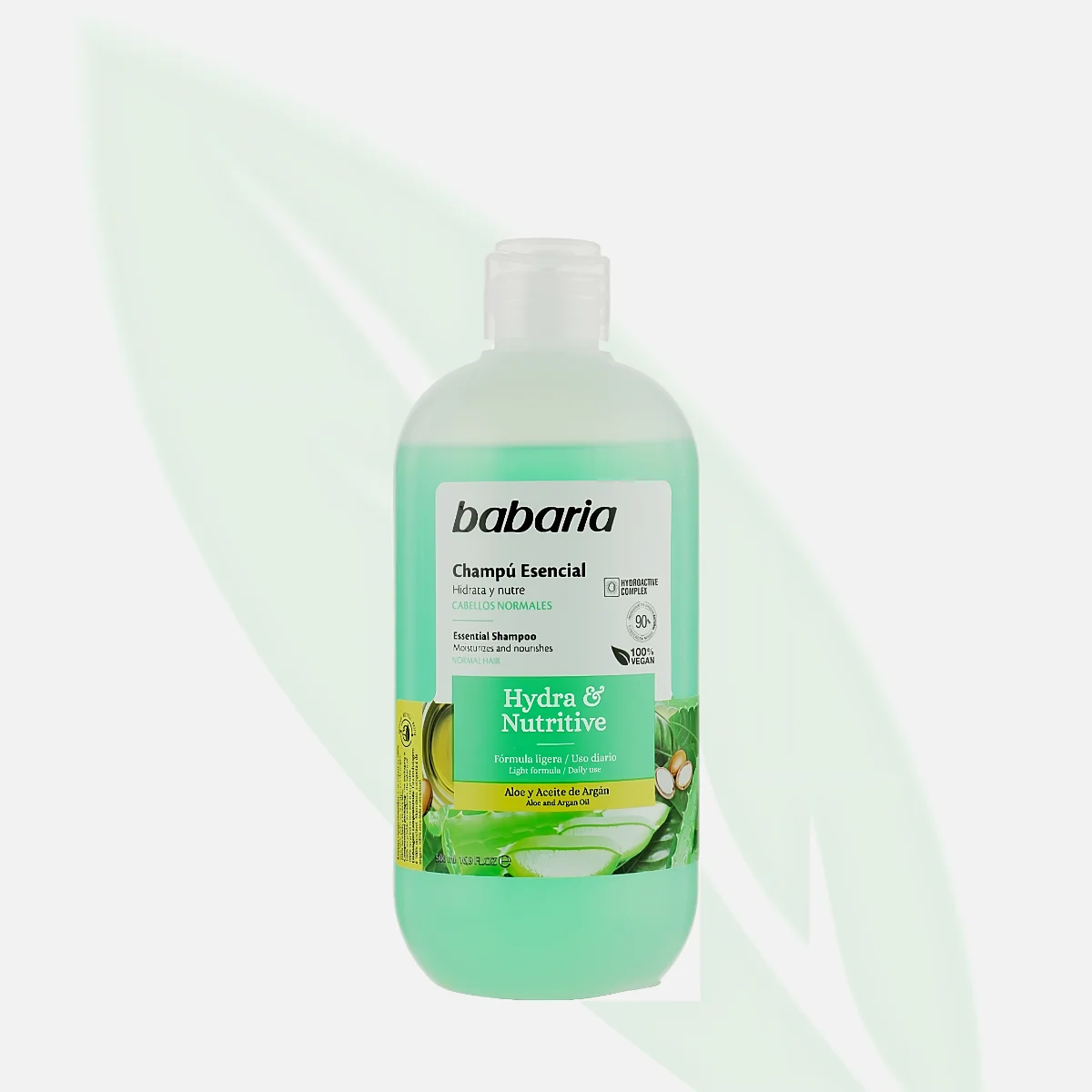 BABARIA شامبو Hydra & Nutritive للشعر الطبيعي بالألوفيرا 500 مل