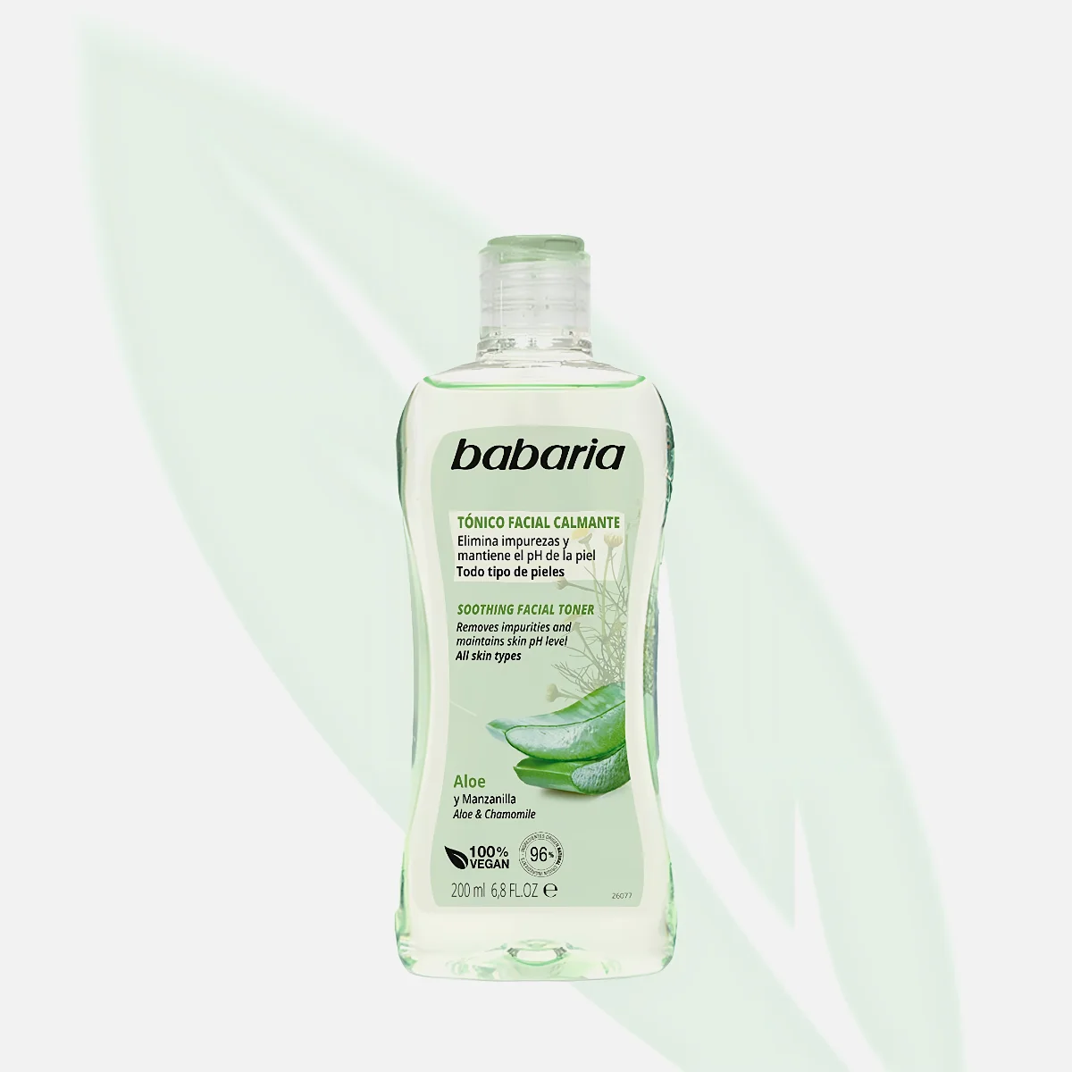 BABARIA Aloe Vera & Chamomile Soothing Facial Toner Alcohol-Free 200ml BABARIA Aloe Vera & Chamomile Soothing Facial Toner Alcohol-Free 200ml