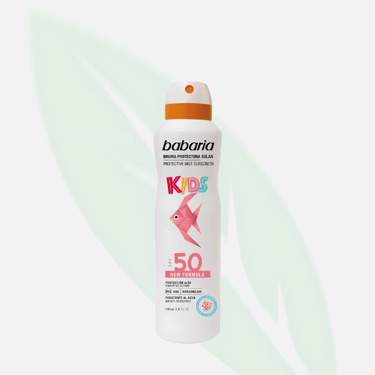 BABARIA Kids Sunscreen Protection Spray SPF50+ Aloe Vera 200ml BABARIA Kids Sunscreen Protection Spray SPF50+ Aloe Vera 200ml