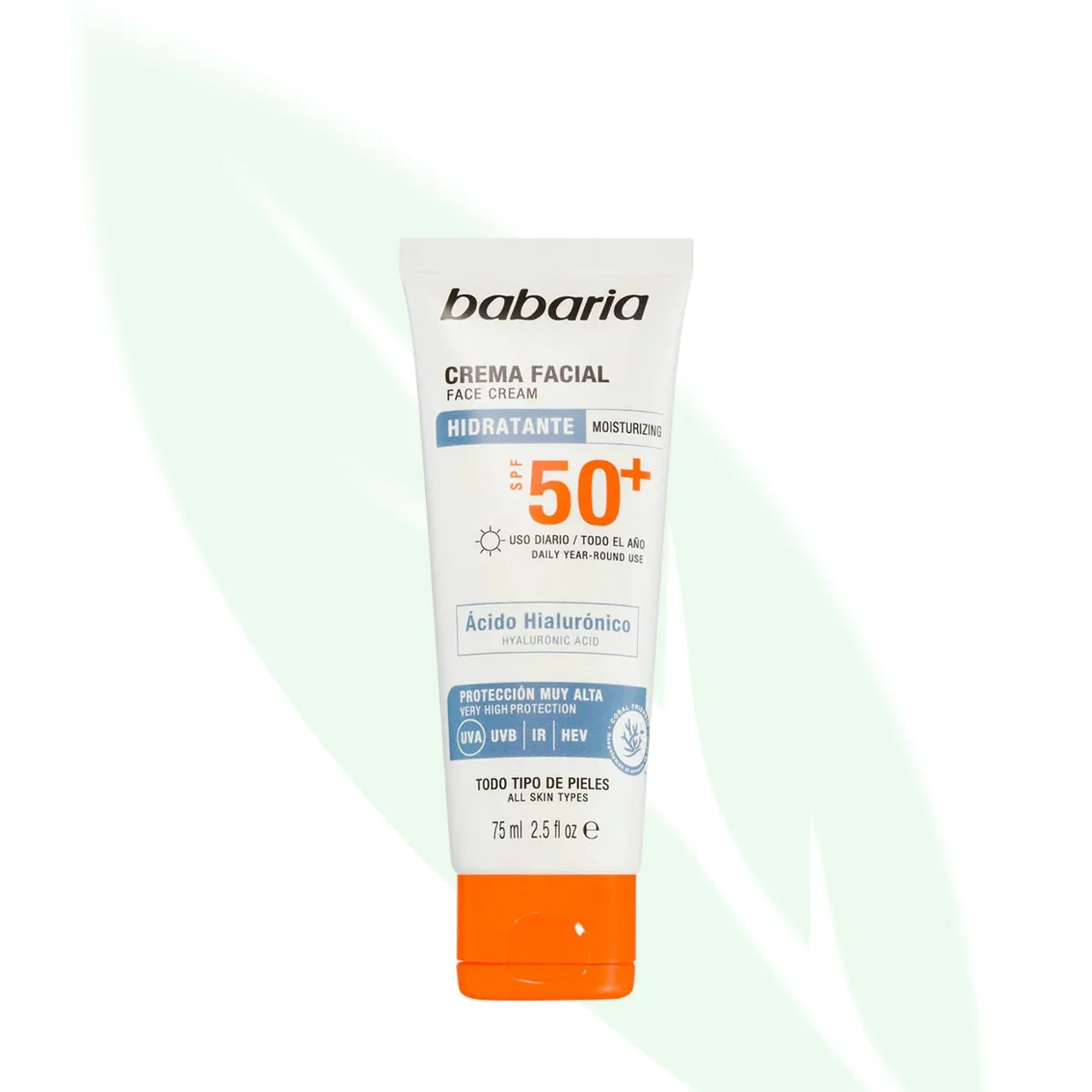 BABARIA SPF 50+ Vitamin B3 Photoage 360 Tinted Multiprotection Face Cream 50ml BABARIA SPF 50+ Vitamin B3 Photoage 360 Tinted Multiprotection Face Cream 50ml