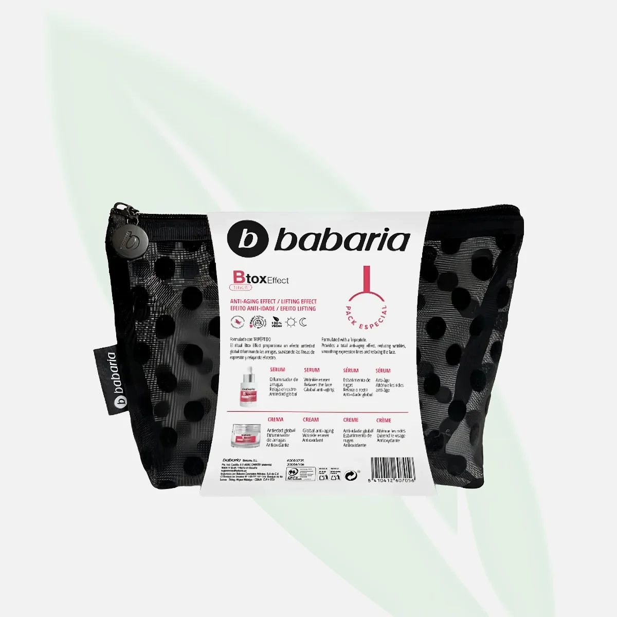BABARIA BTOX Effect Anti-Wrinkle Serum + Cream Facial Set BABARIA BTOX Effect Anti-Wrinkle Serum + Cream Facial Set