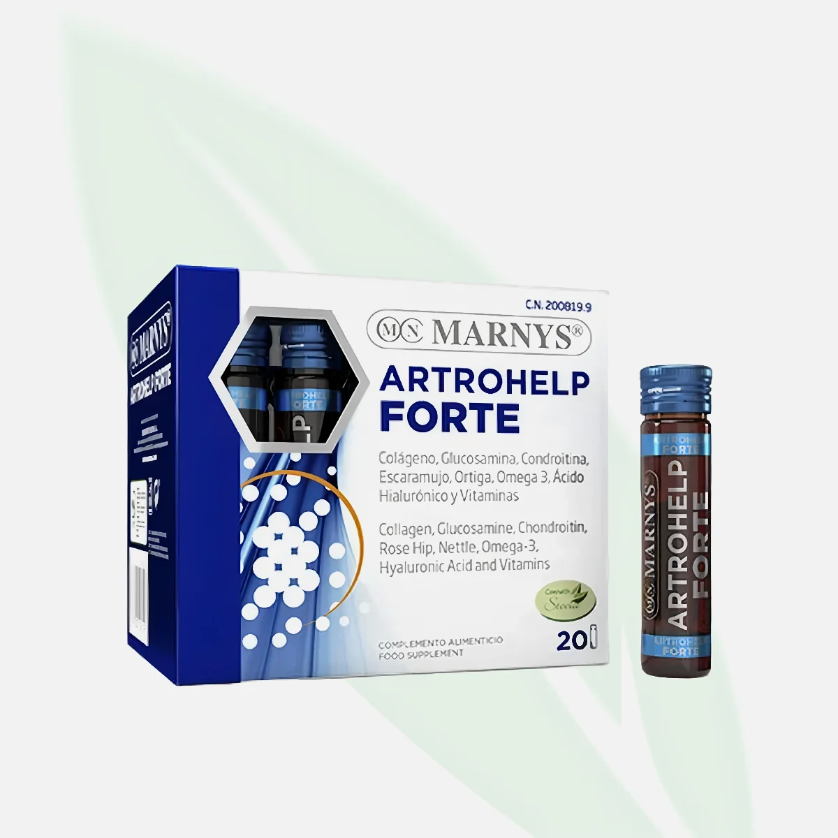 MARNYS Artrohelp Forte فيالات الكولاجين للمفاصل والغضاريف 20 فيال