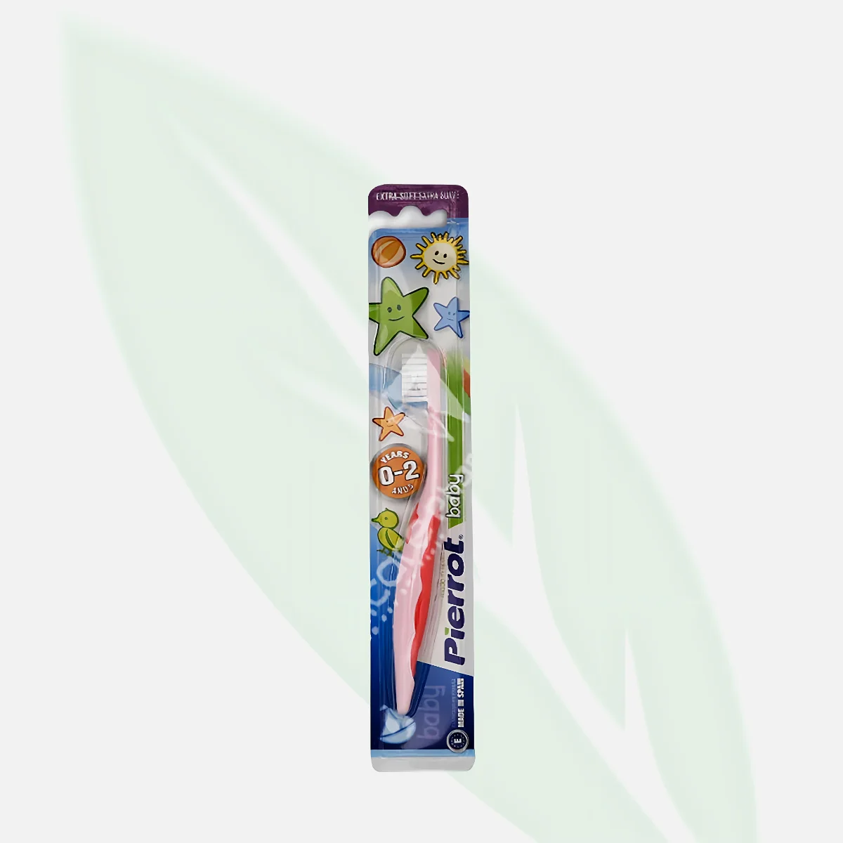 PIERROT Baby Toothbrush Extra Soft (0-2 Years) PIERROT Baby Toothbrush Extra Soft (0-2 Years)