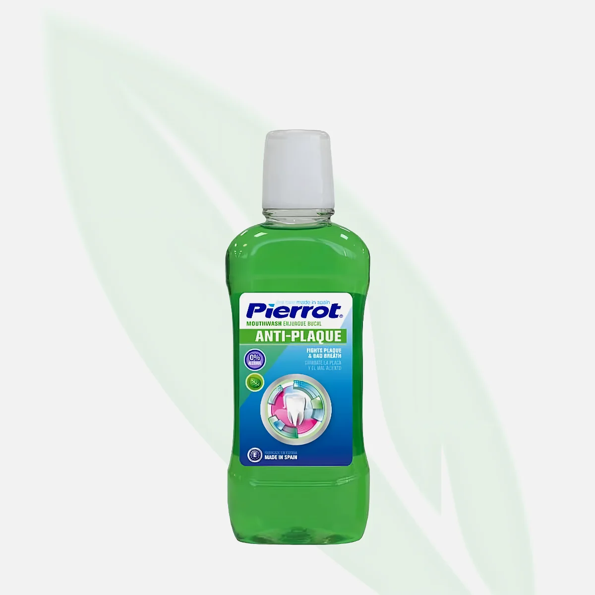 PIERROT Anti-Plaque Fluoride Mouthwash Alcohol-Free 500ml PIERROT Anti-Plaque Fluoride Mouthwash Alcohol-Free 500ml