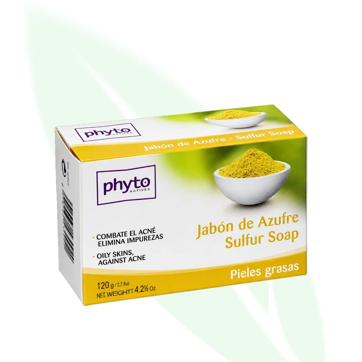PHYTO NATURE Sulfur Soap for Oily & Acne-Prone Skin 120g