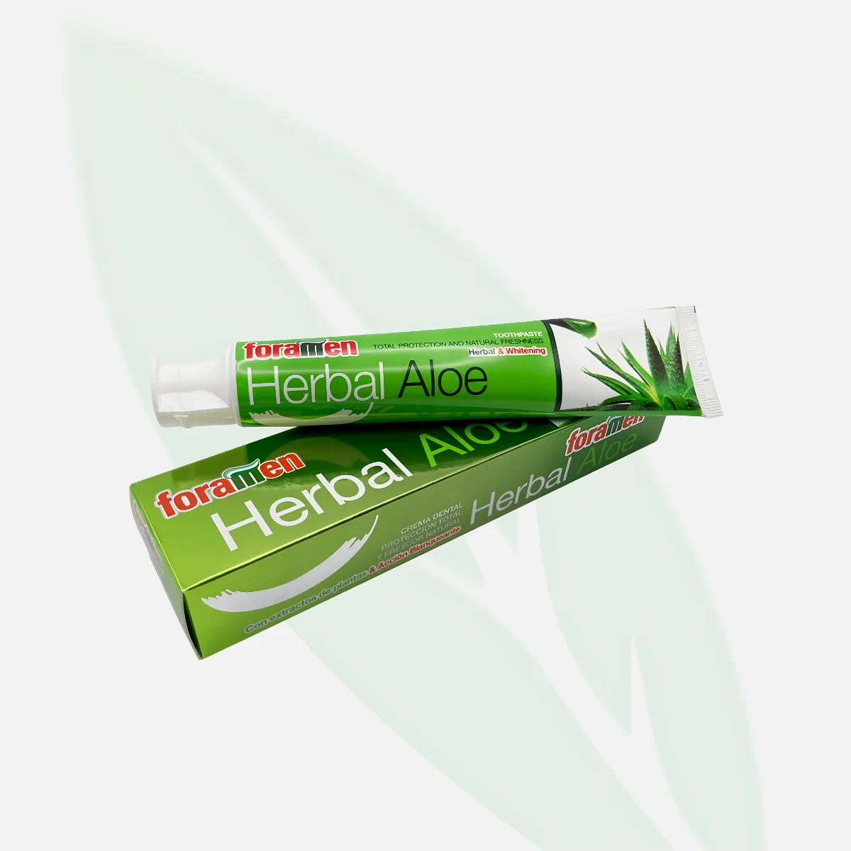 FORAMEN Herbal Aloe Vera Dental Cream 75ml FORAMEN Herbal Aloe Vera Dental Cream 75ml