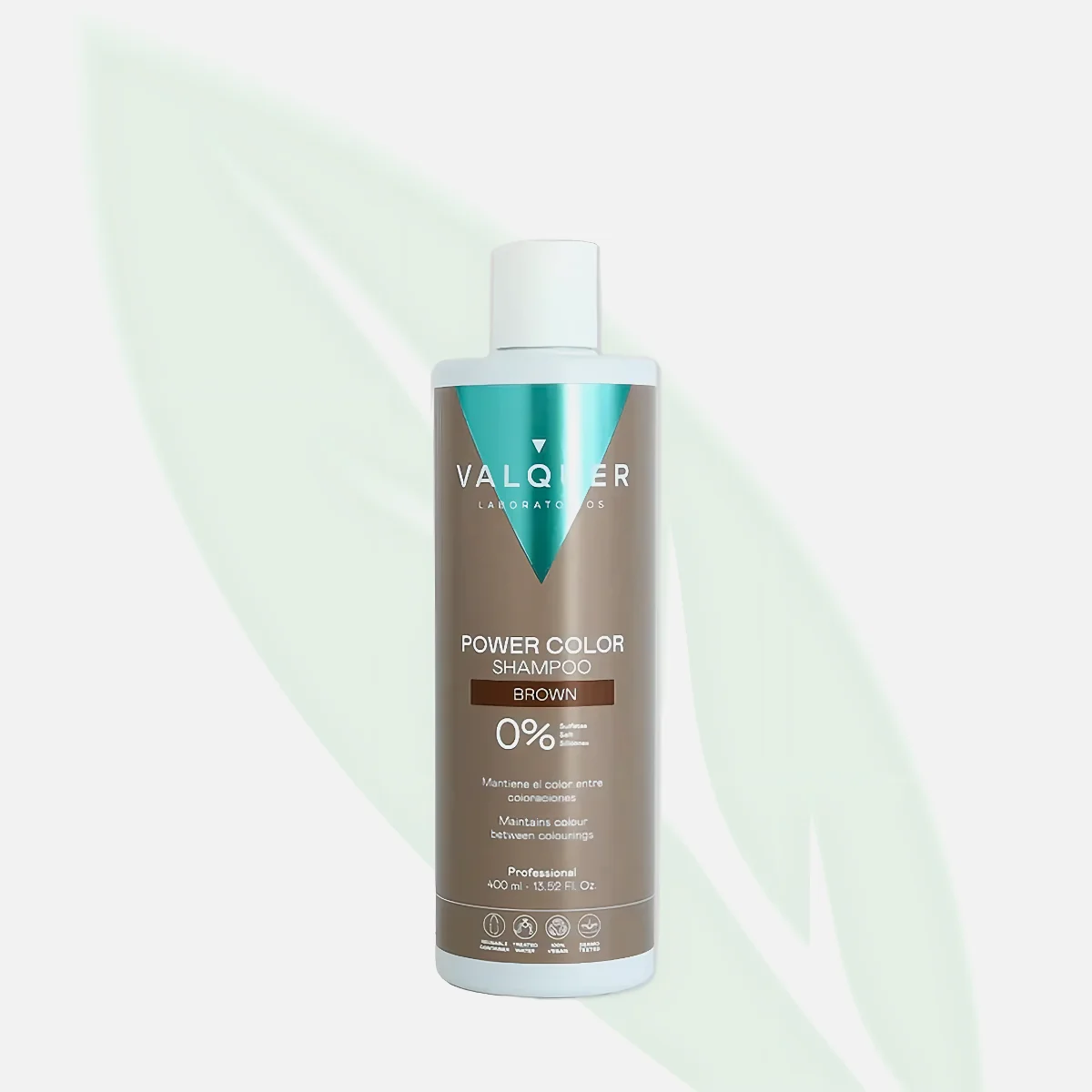 VALQUER Power Color Shampoo Brown 400ml