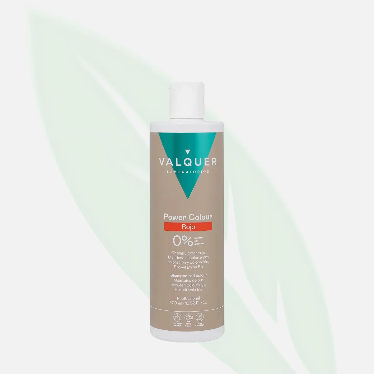 VALQUER Power Color Shampoo Red 400ml