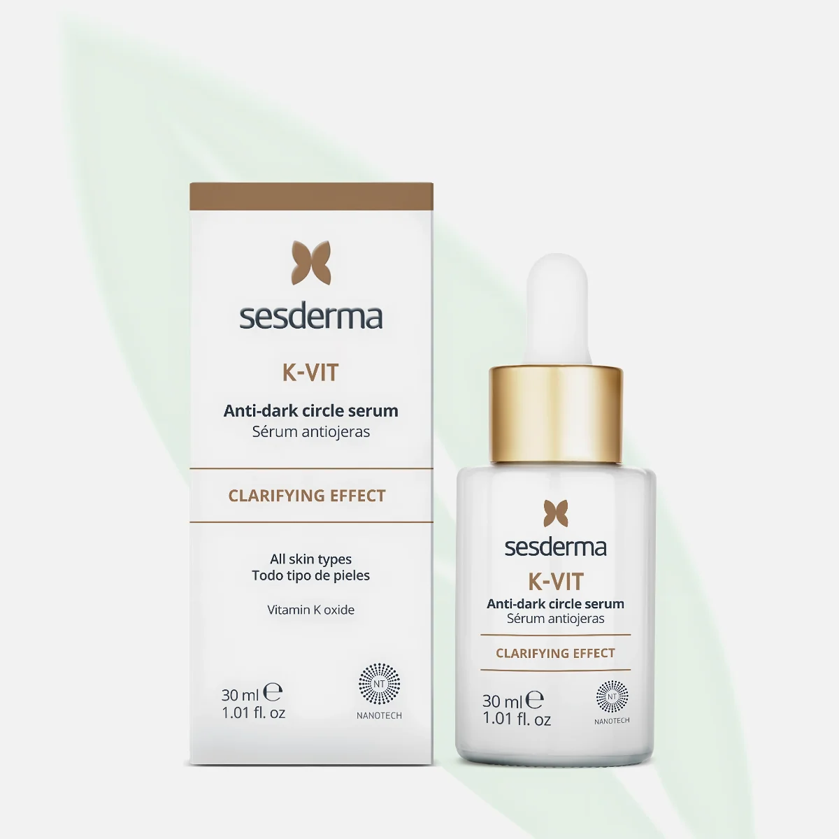 SESDERMA K-Vit سيروم مضاد للهالات السوداء المنشأ الوعائي 30 مل