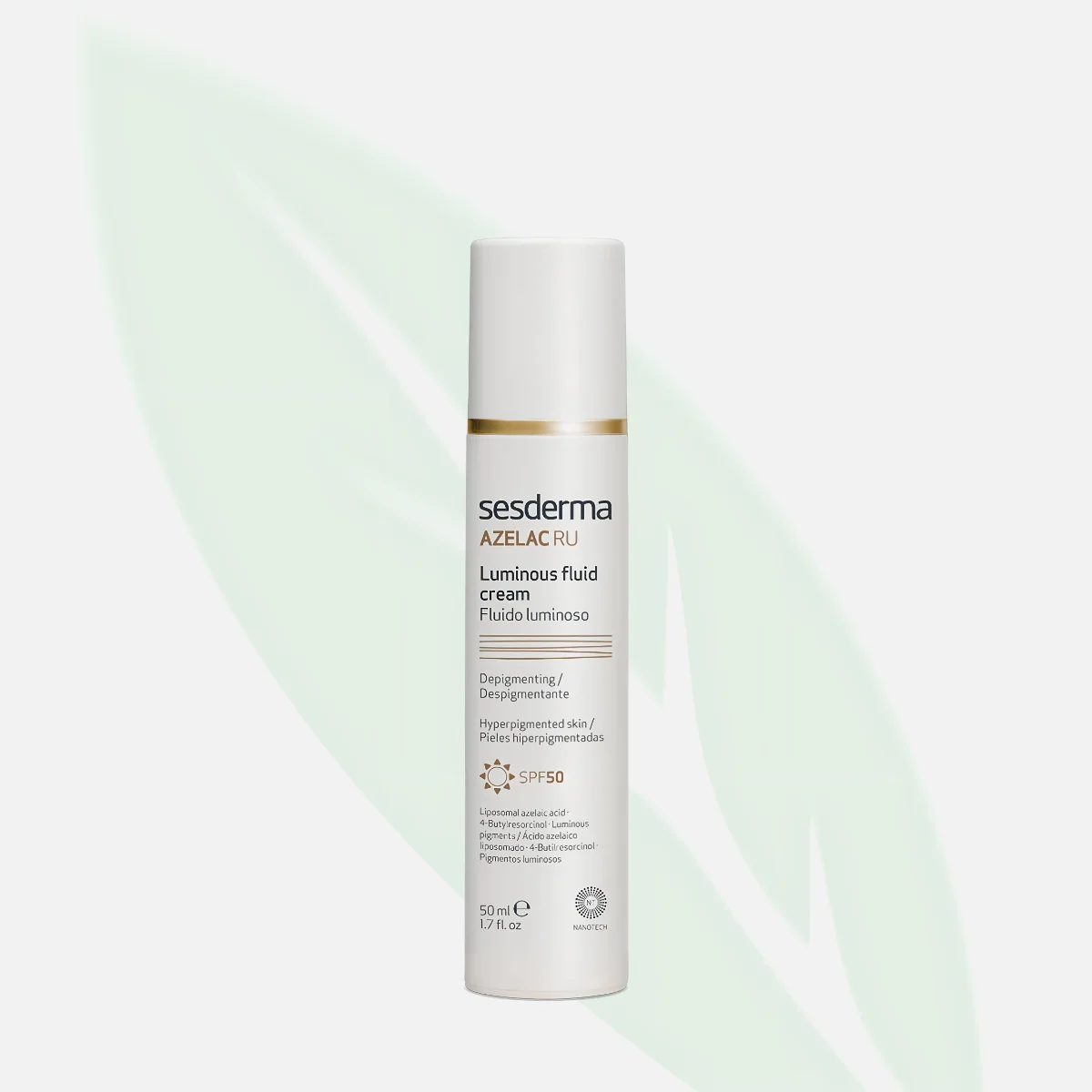 SESDERMA Azelac RU Luminous Depigmenting Fluid Cream SPF50 50ml