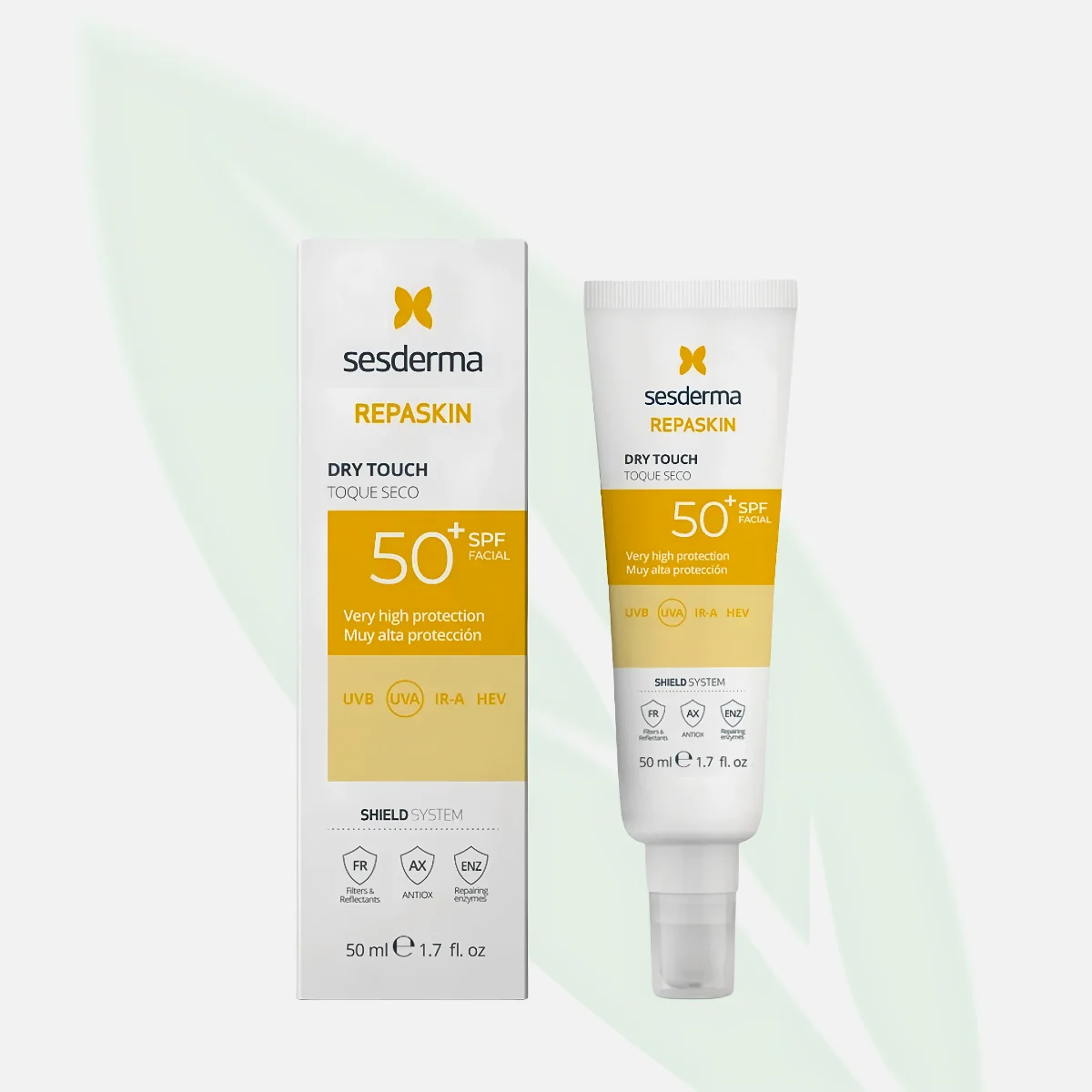 SESDERMA Repaskin Dry Touch Facial Sunscreen SPF50+ 50ml