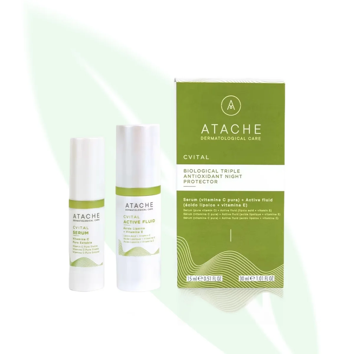 ATACHE C Vital Biological Triple Antioxidant Night Protector 30ml + 15ml