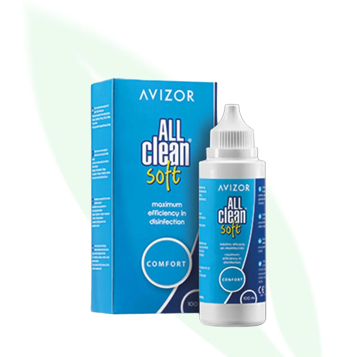 AVIZOR All Clean Soft Comfort Multipurpose Contact Lens Solution 350ml