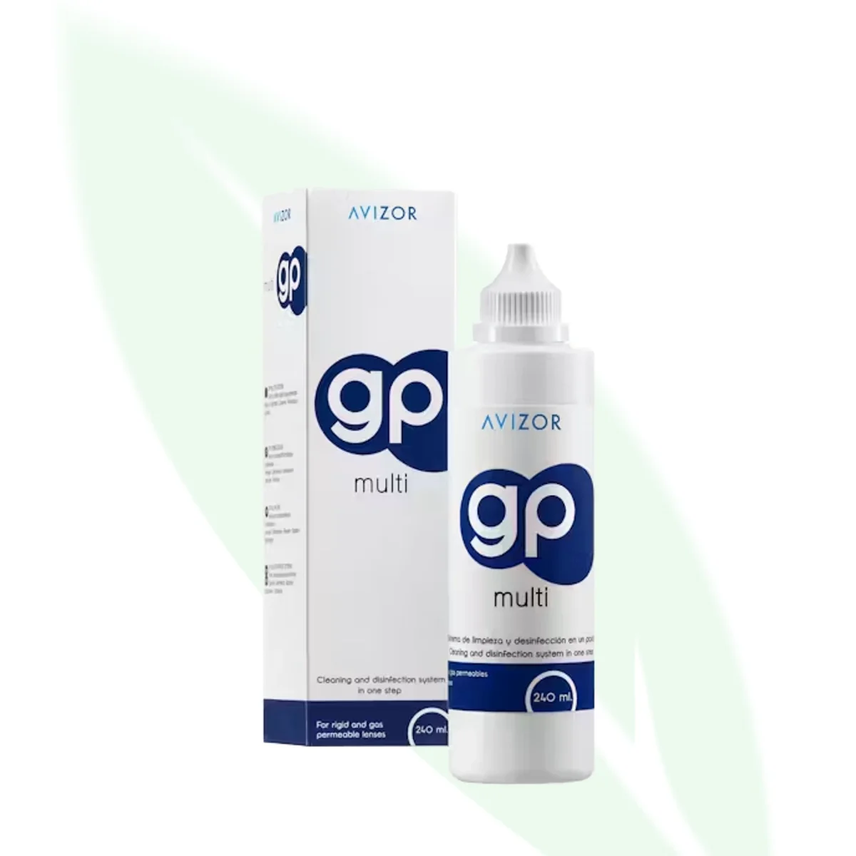 AVIZOR GP Multi محلول عدسات الغاز المسامي الصلبة 240 مل