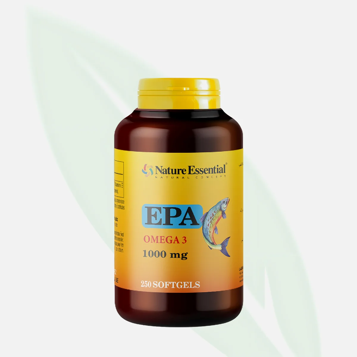NATURE ESSENTIAL EPA Omega 3 Fish Oil 1000mg 250 Softgels NATURE ESSENTIAL EPA Omega 3 Fish Oil 1000mg 250 Softgels