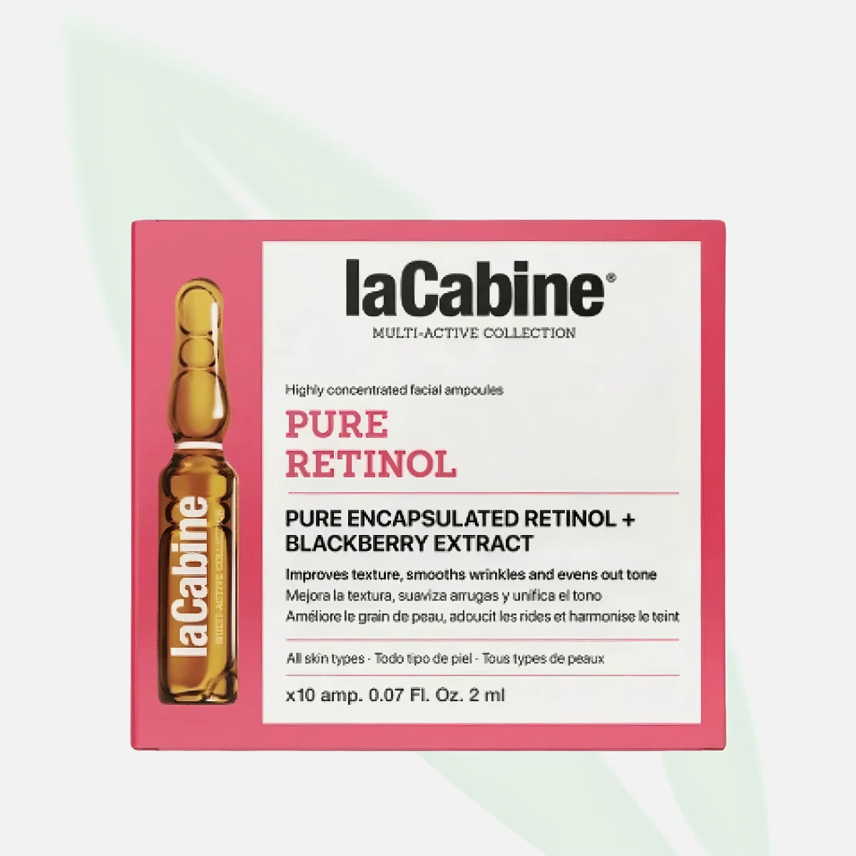 LACABINE Pure Retinol Concentrated Ampoules 10 x 2ml