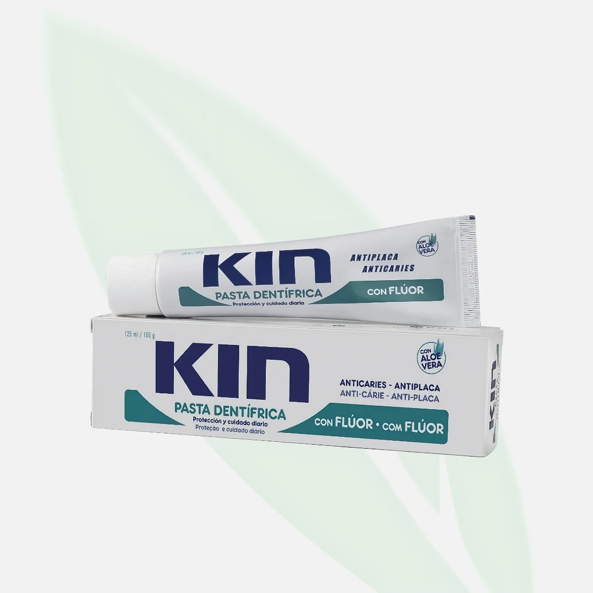 KIN Pasta Dentifrica Daily Fluoride Toothpaste 125ml