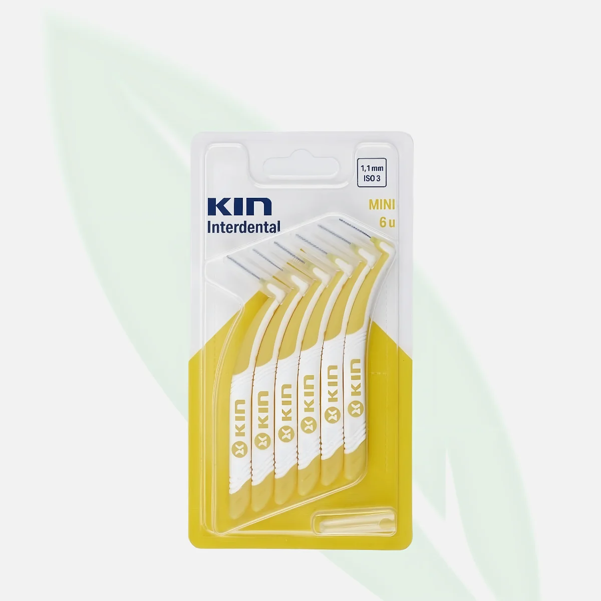 KIN Interdental Mini Brush ISO 3 1.1mm 6 Pieces