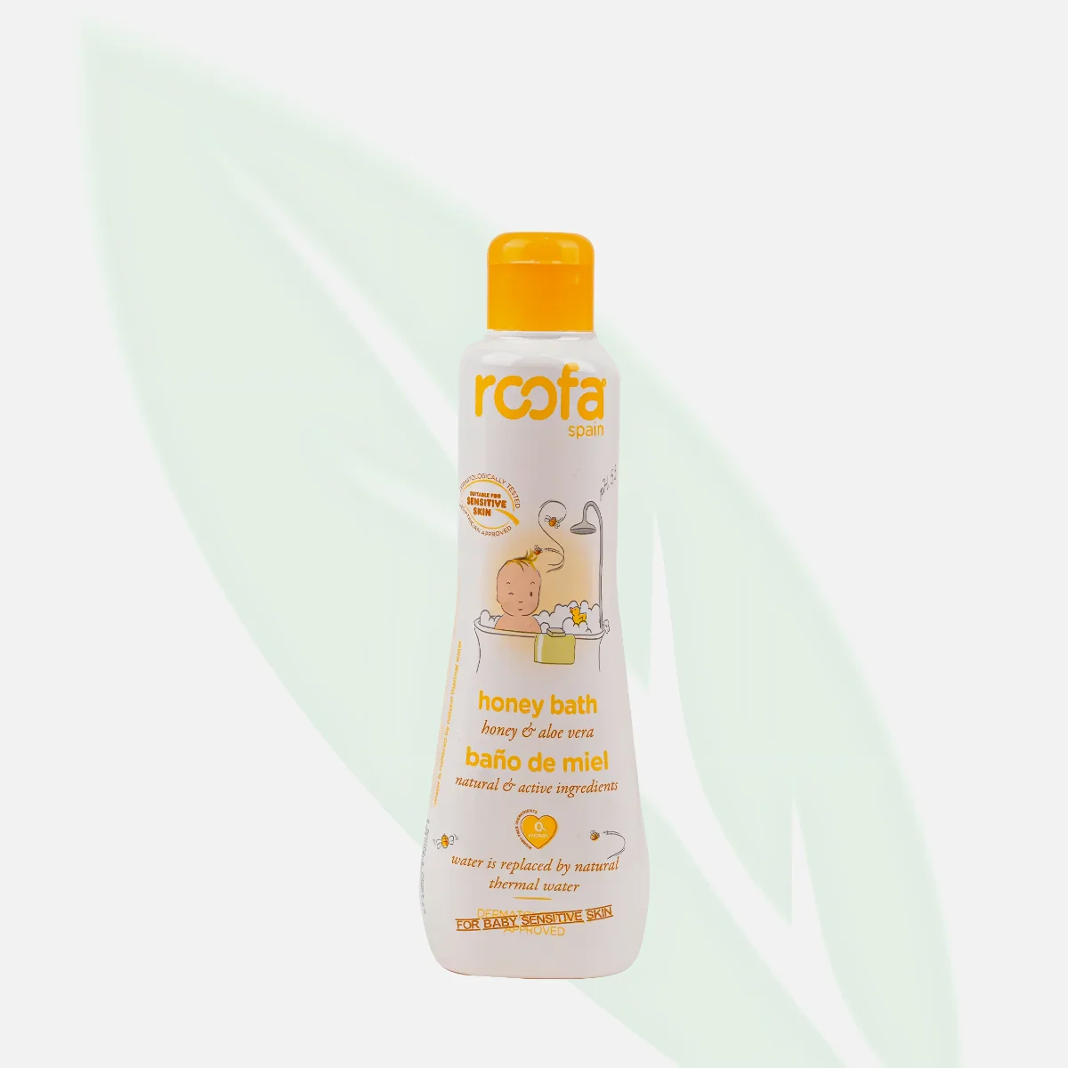 ROOFA Honey Bath Gel With Aloe Vera 200ml ROOFA Honey Bath Gel With Aloe Vera 200ml