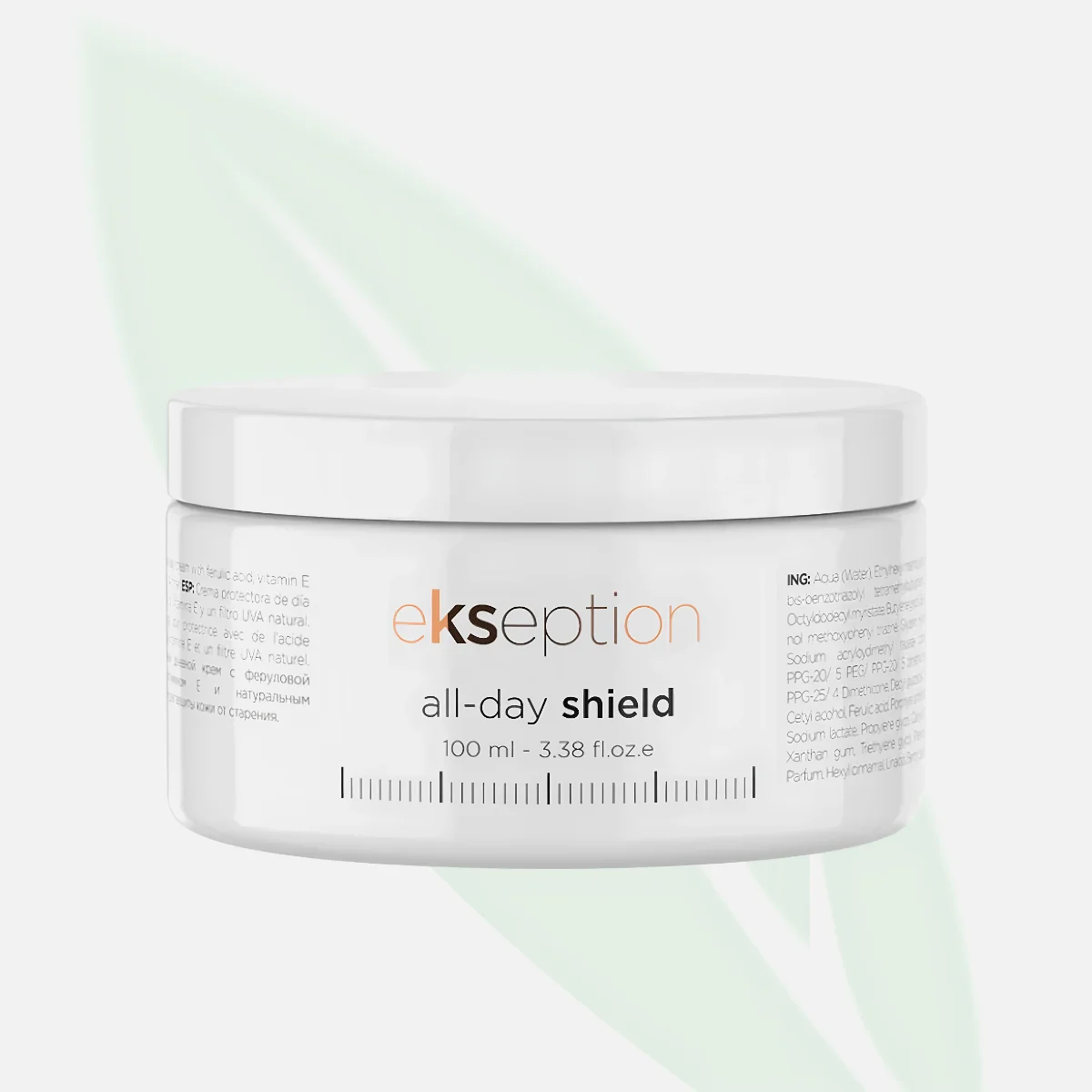 EKSEPTION All Day Shield SPF50 Sunscreen Cream 50ml EKSEPTION All Day Shield SPF50 Sunscreen Cream 50ml