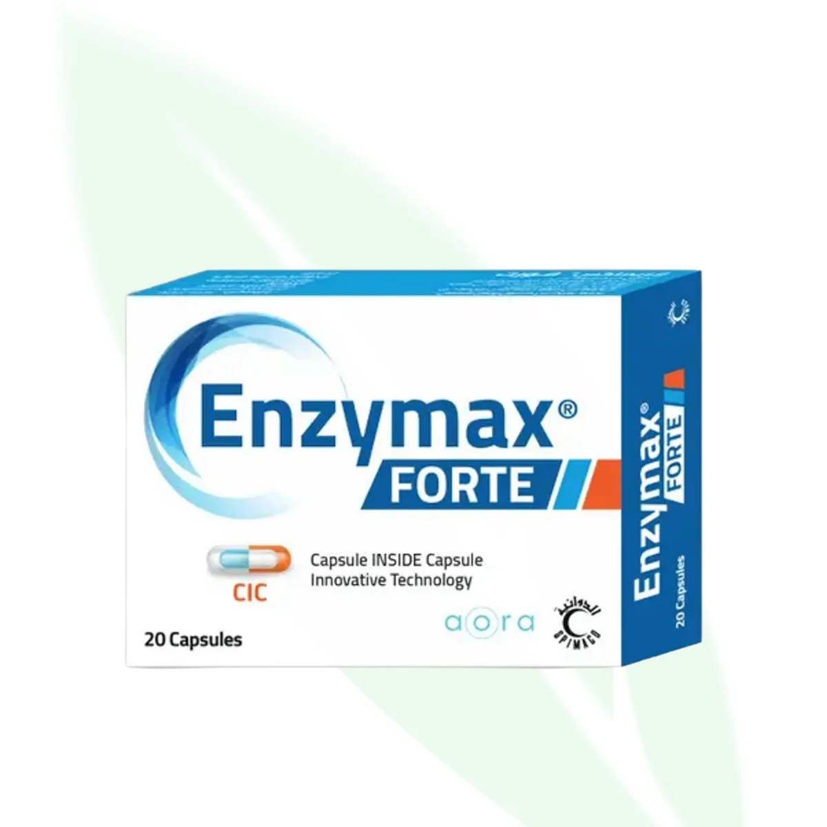 AORA Enzymax Forte Digestive Enzyme Supplement 20 Double Capsules AORA Enzymax Forte Digestive Enzyme Supplement 20 Double Capsules