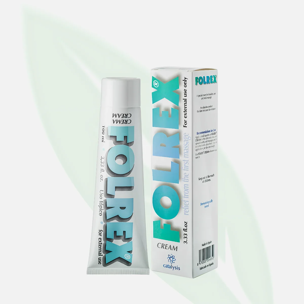CATALYSIS Folrex Analgesic & Anti-Inflammatory Cream 100ml