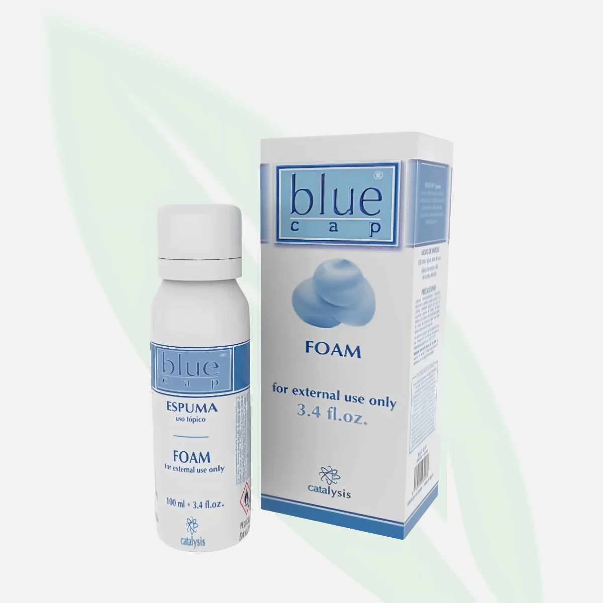 BLUE CAP Zinc Pyrithione Therapeutic Foam 100ml