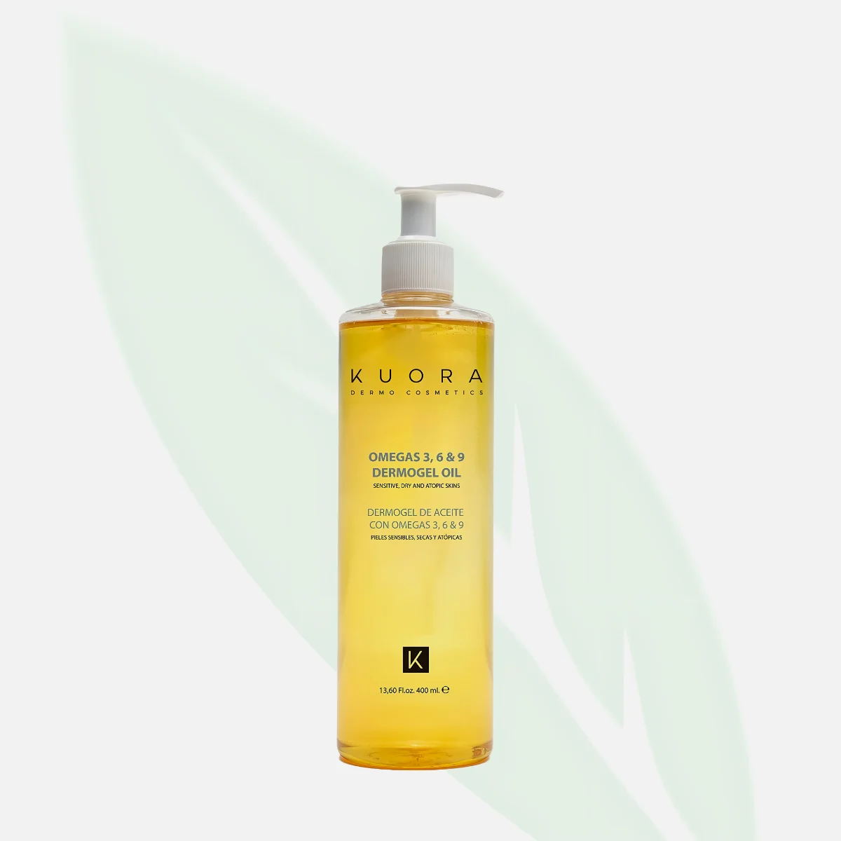 KUORA Omegas 3, 6 & 9 Dermogel Oil 400ml KUORA Omegas 3, 6 & 9 Dermogel Oil 400ml