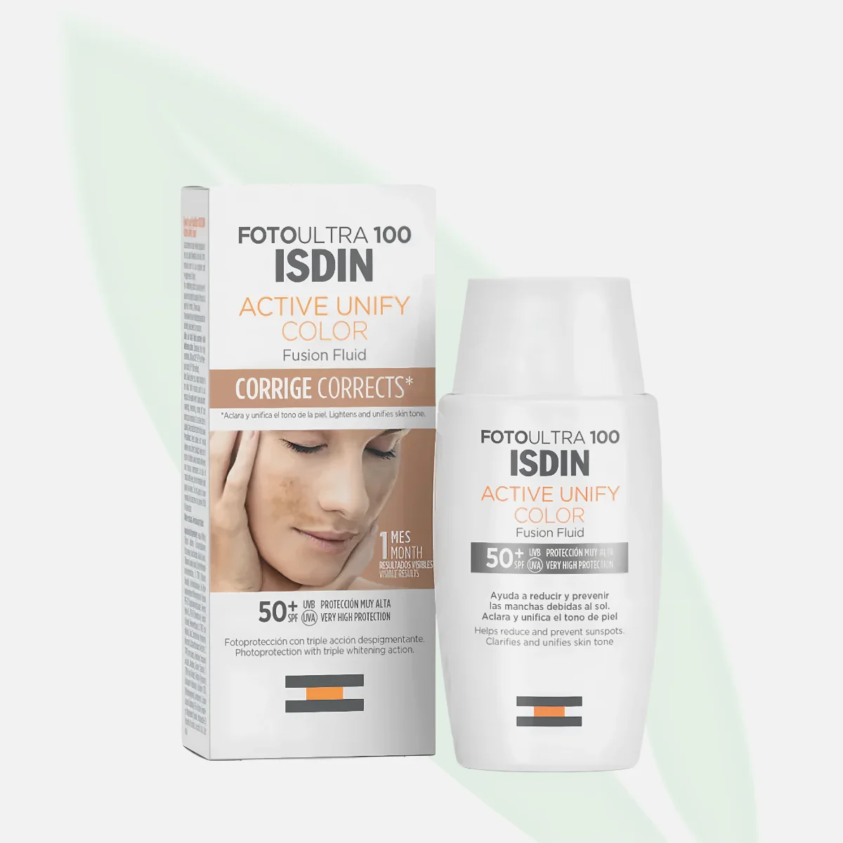 ISDIN FotoUltra Active Unify Color Fusion Fluid SPF50+ 50ml