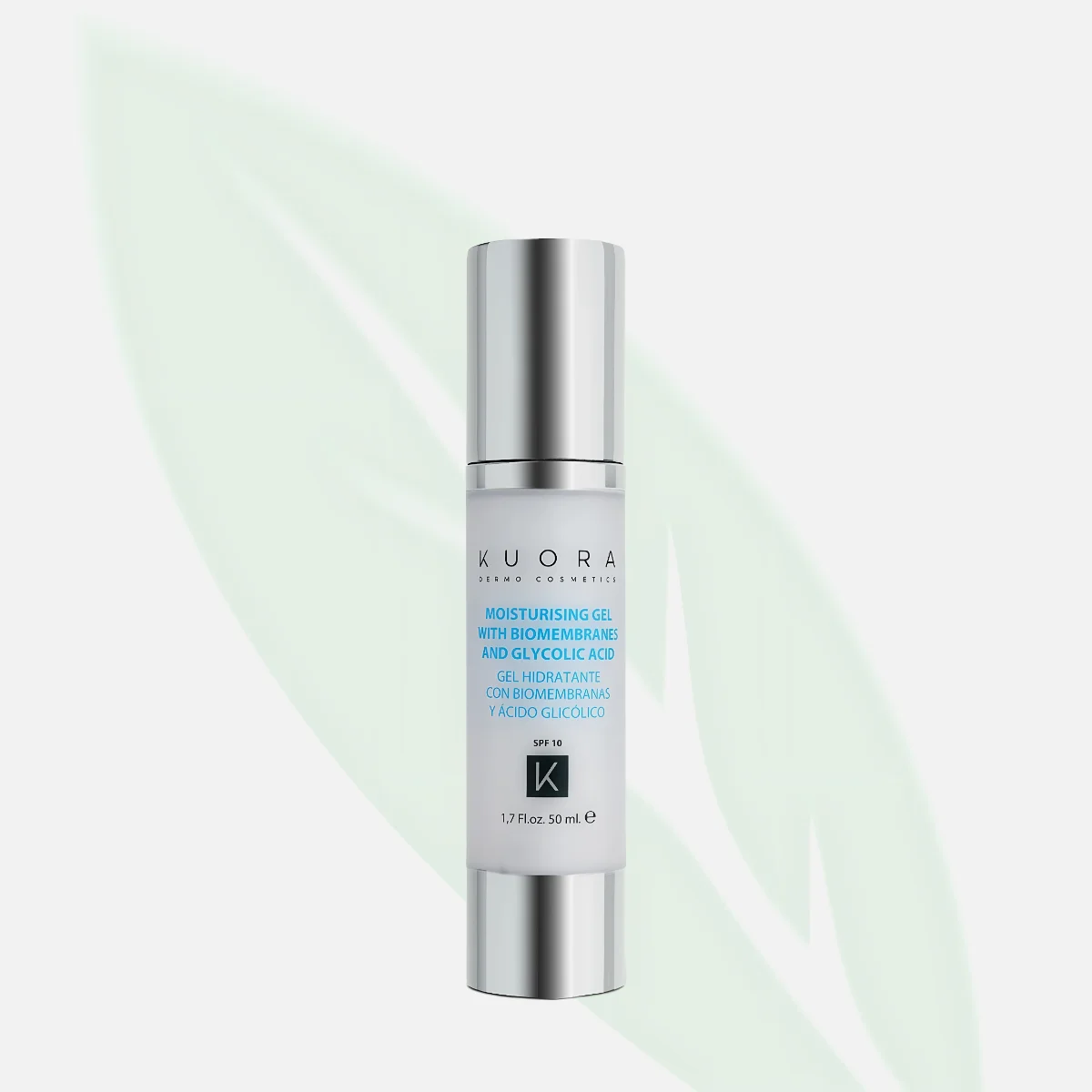 KUORA Moisturising Gel with Biomembranes and Glycolic Acid SPF10 50ml KUORA Moisturising Gel with Biomembranes and Glycolic Acid SPF10 50ml
