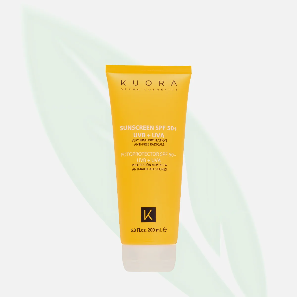 KUORA Tinted Facial Sunscreen SPF 50+ 200ml KUORA Tinted Facial Sunscreen SPF 50+ 200ml