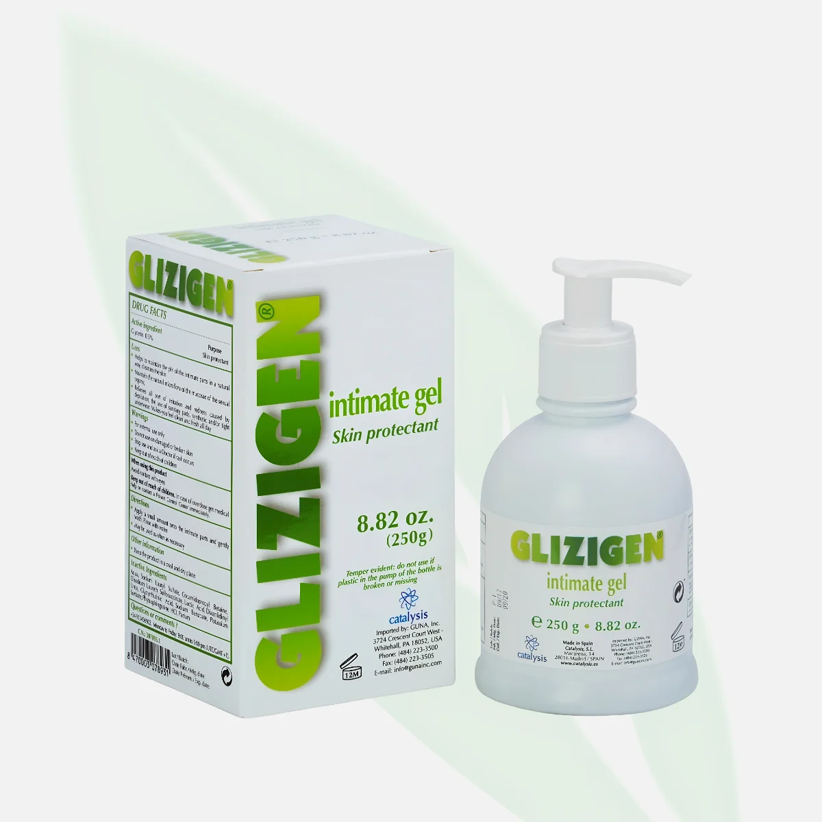 GLIZIGEN جل العناية الحميمة بحمض الجليسيريزيك 250 جم
