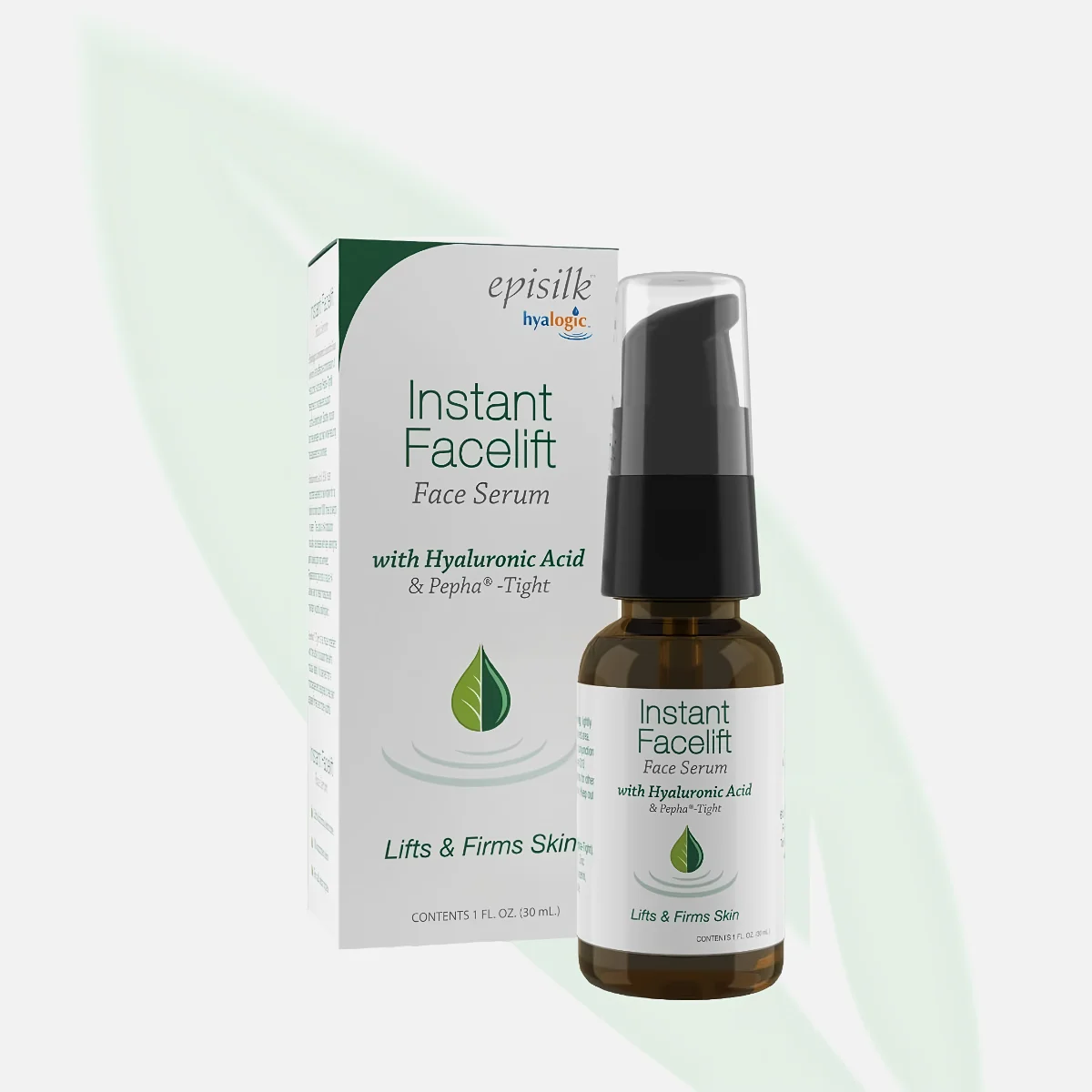 Hyalogic Instant Facelift Serum with Hyaluronic Acid & Pepha-Tight 1oz