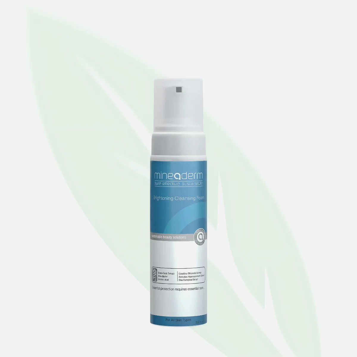 MINEADERM Brightening Cleansing Foam 200ml