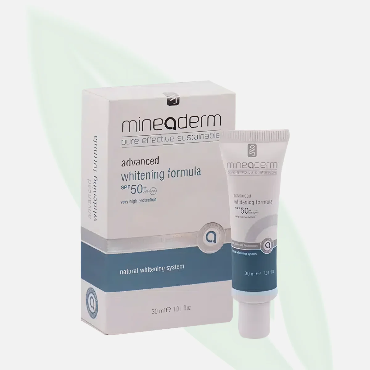MINEADERM كريم التفتيح المتقدم SPF 50+ لتوحيد لون البشرة 30 مل